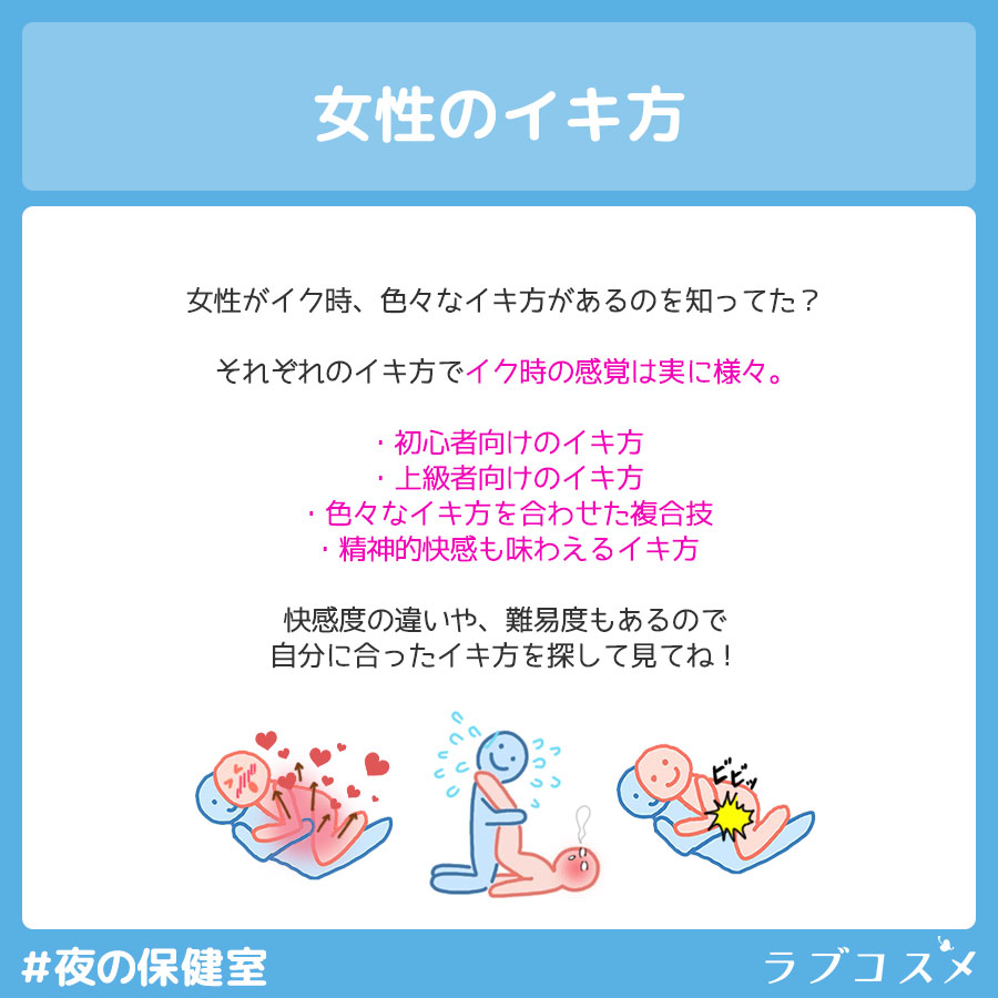 女性のイキ方