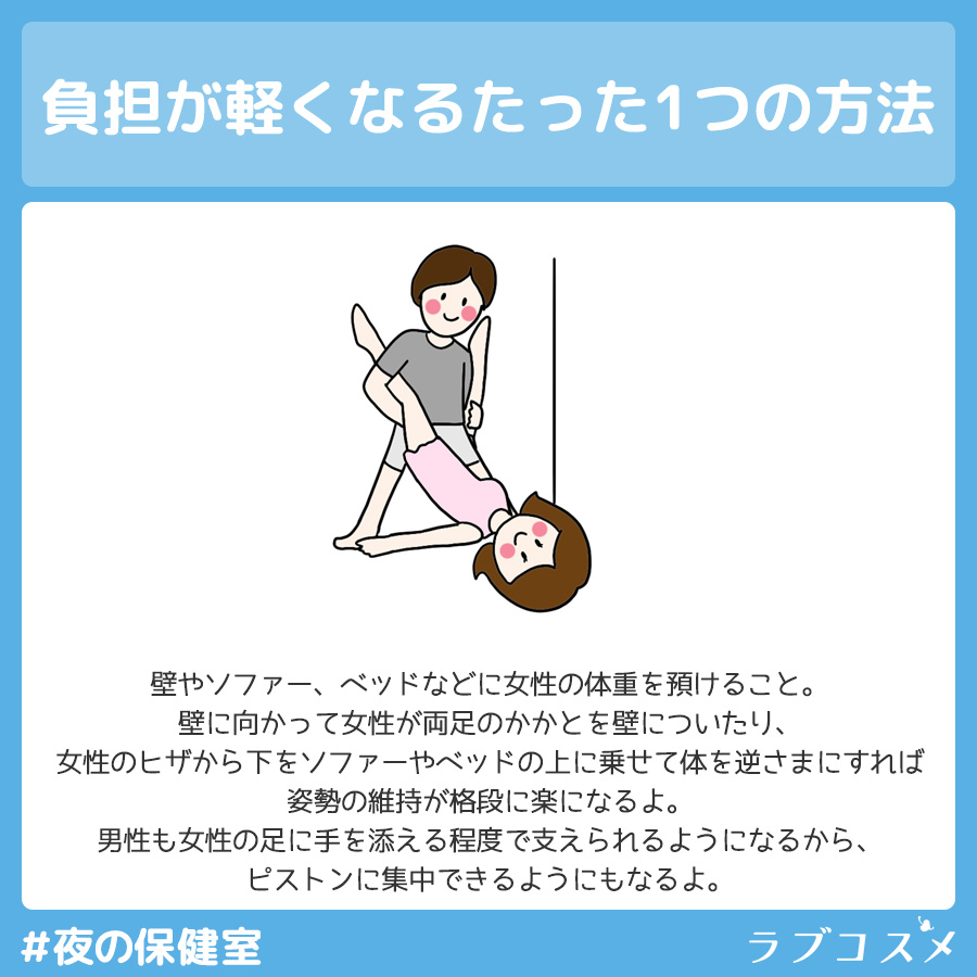 負担が軽くなるたった1つの方法