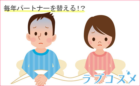毎年パートナーを替える!?
