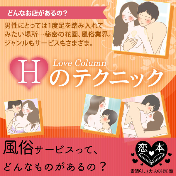 風俗サービスをちょっと研究!
