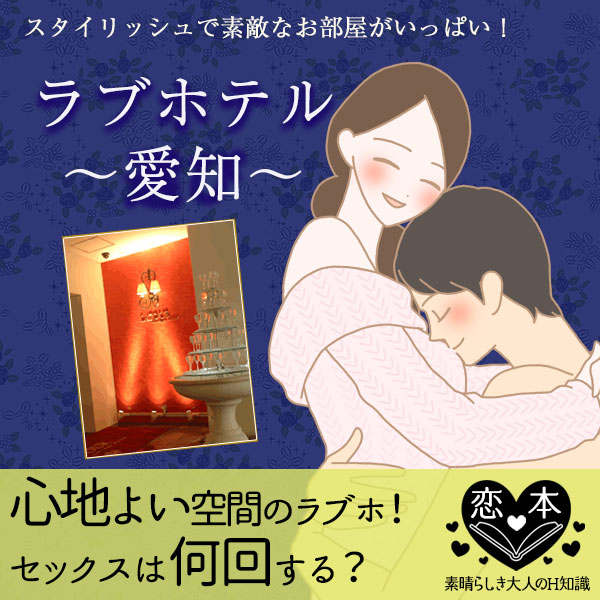 ラブホテルで何回セックスする?愛知ラブホテル