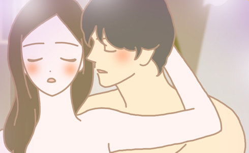 エッチ・セックスの夢をみる女性