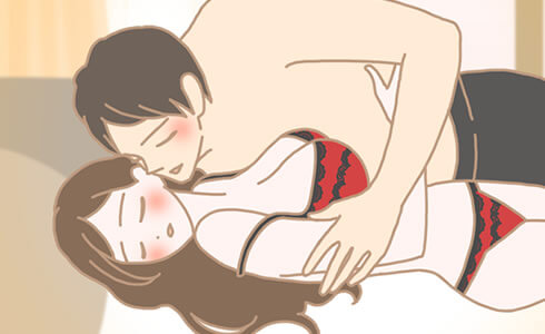 セックス中に囁く言葉/イラスト1