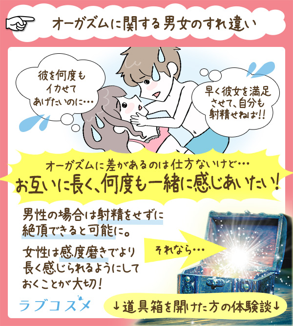 もっと長く、何度も感じる方法ってあるの?