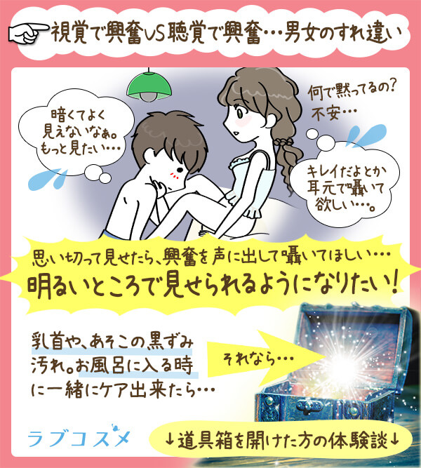 「明るい場所でのクンニ、自信を持ちたい!