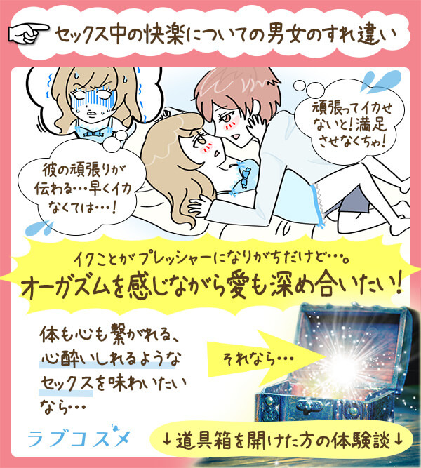 「セックスは「快楽=イクこと」ではない!?