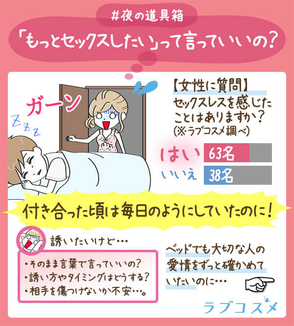 「もっとセックスしたい」って言っていいの?