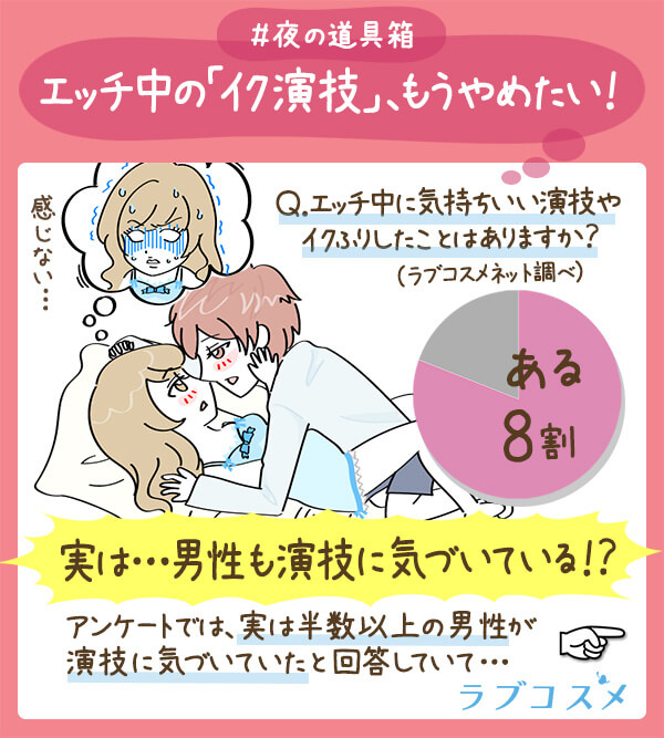 エッチ中の「イク演技」