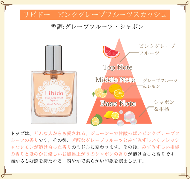 リビドー ピンクグレープフルーツスカッシュ