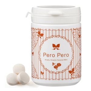 ペロペロ　アマクアマエテキャラメルミント
