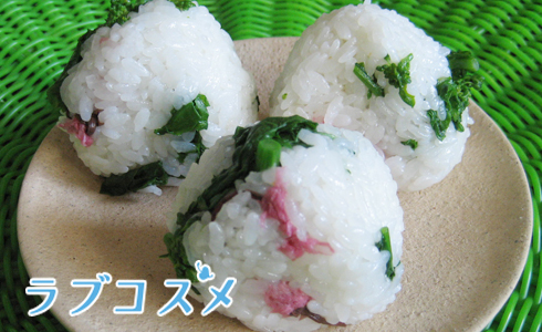 旬の食材がたっぷり！『春うららおにぎり』