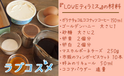 ティラミス/材料