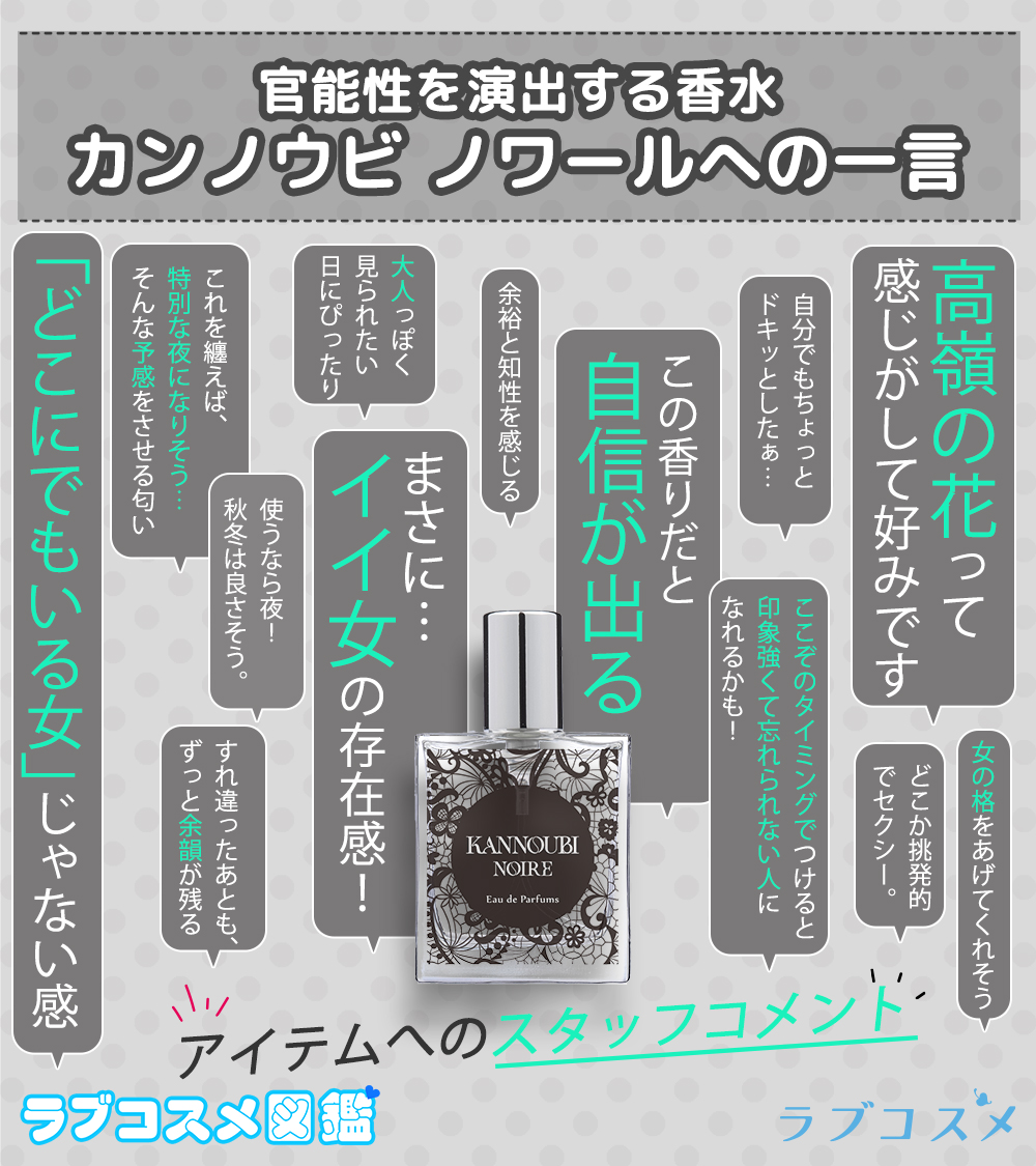 カンノウビ ノワールスタッフコメント