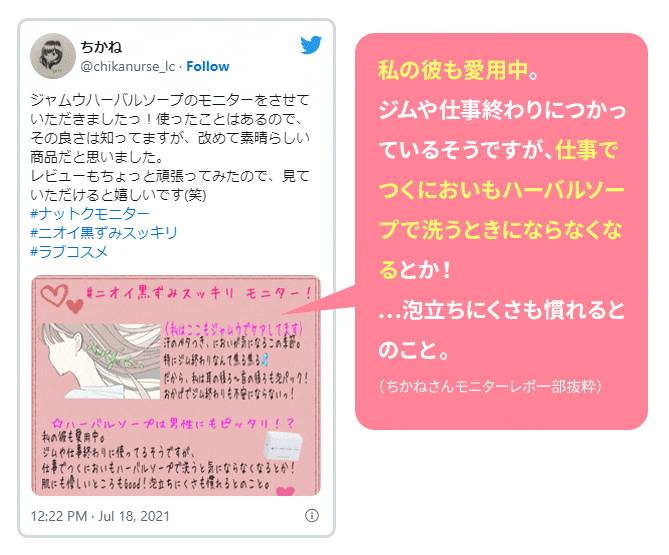 教えて！みんなのナットクモニター体験談　画像