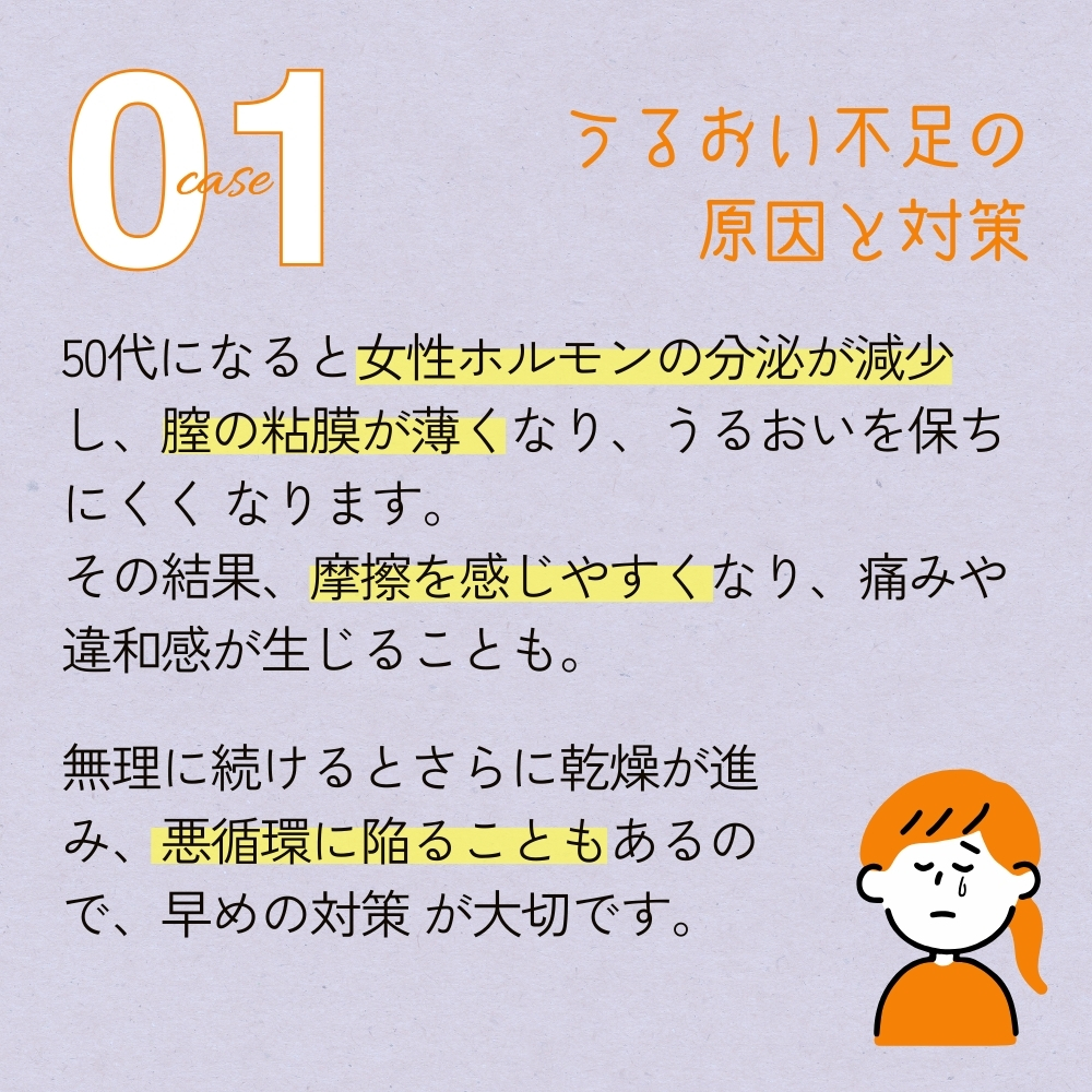 うるおい不足 悩み