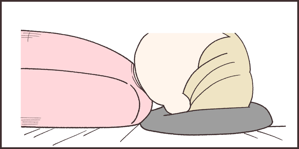 枕などの寝具が合っていない