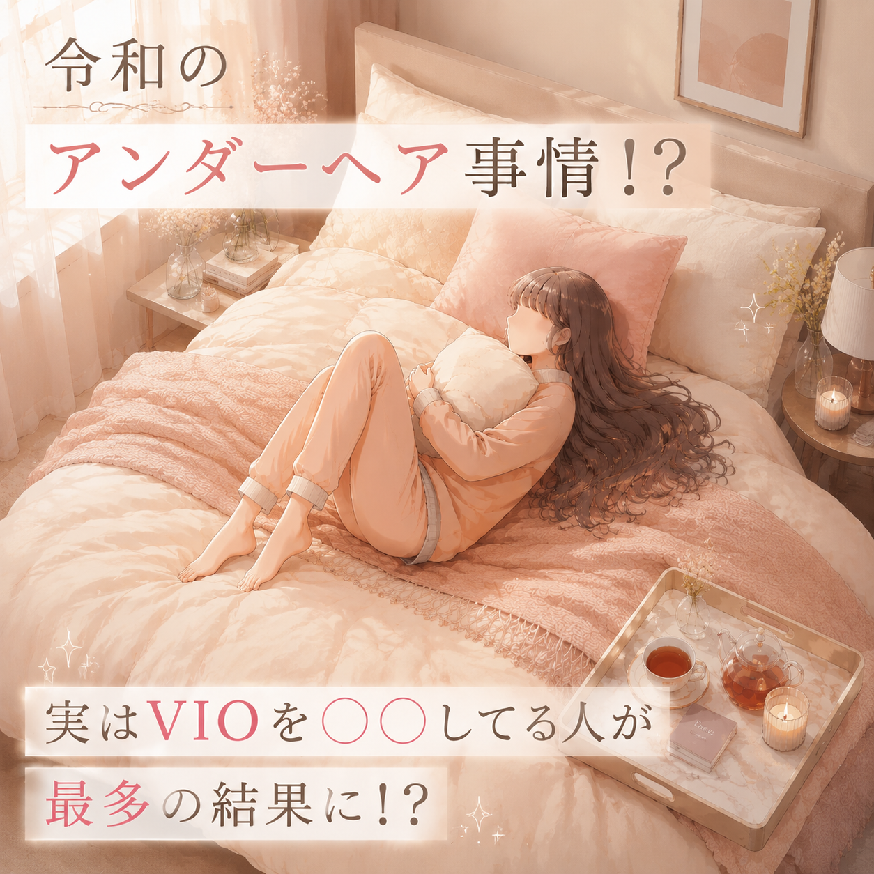 令和のアンダーヘア事情！？実はVIOを○○してる人が最多の結果に！