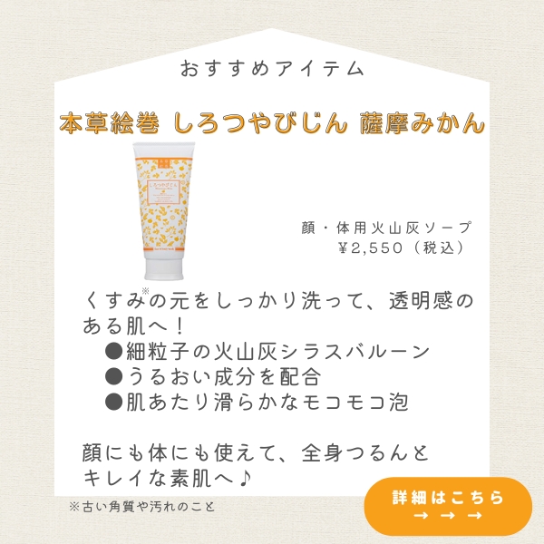 本草絵巻 しろつやびじん 薩摩みかん