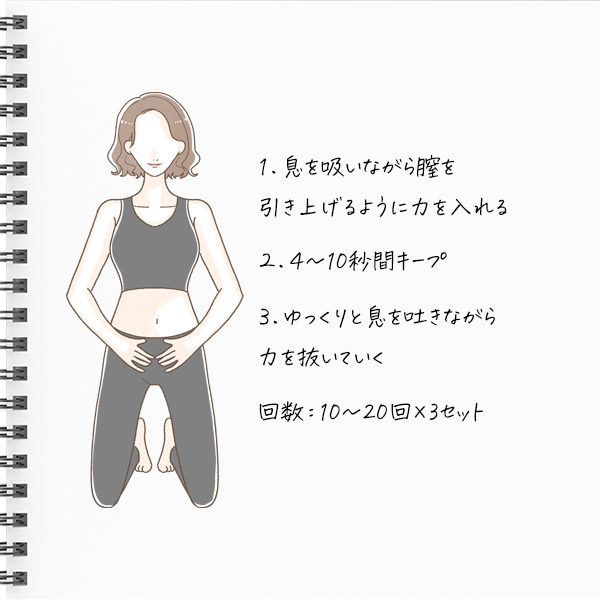 簡単な膣トレのやり方