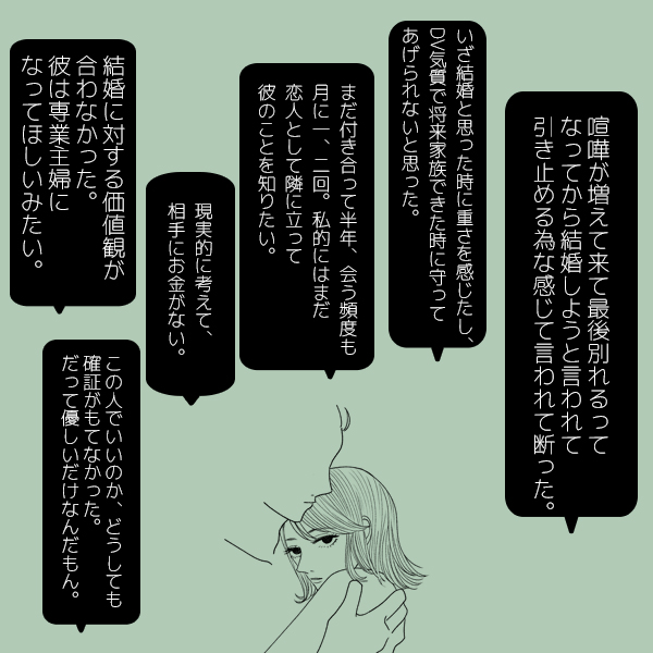 恋人からプロポーズ